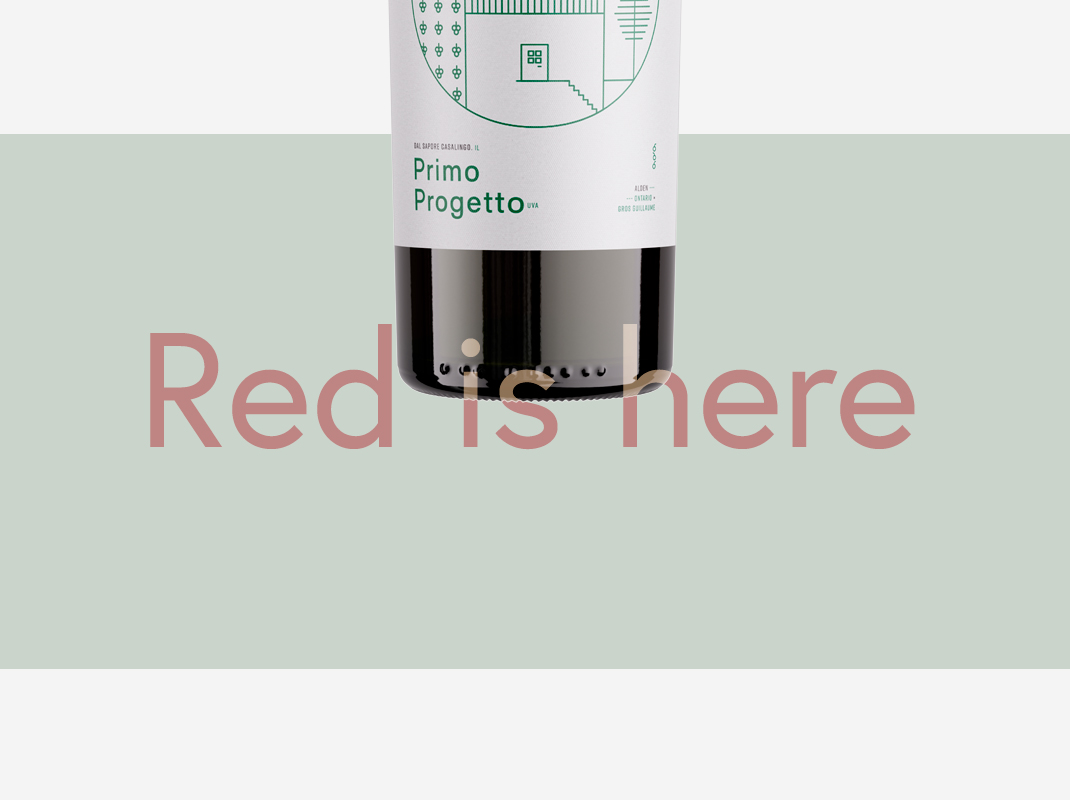 Project for  Primo Progetto Wine Label