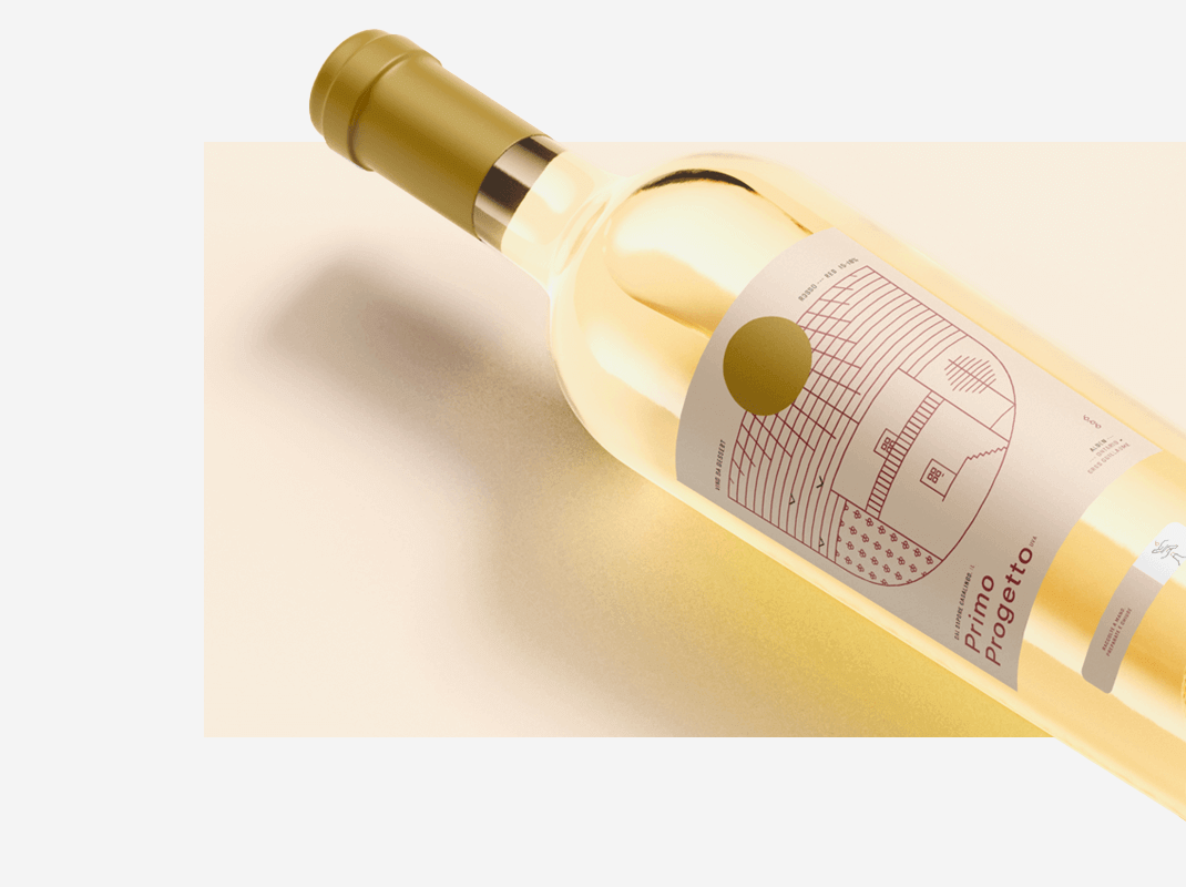 Project for  Primo Progetto Wine Label