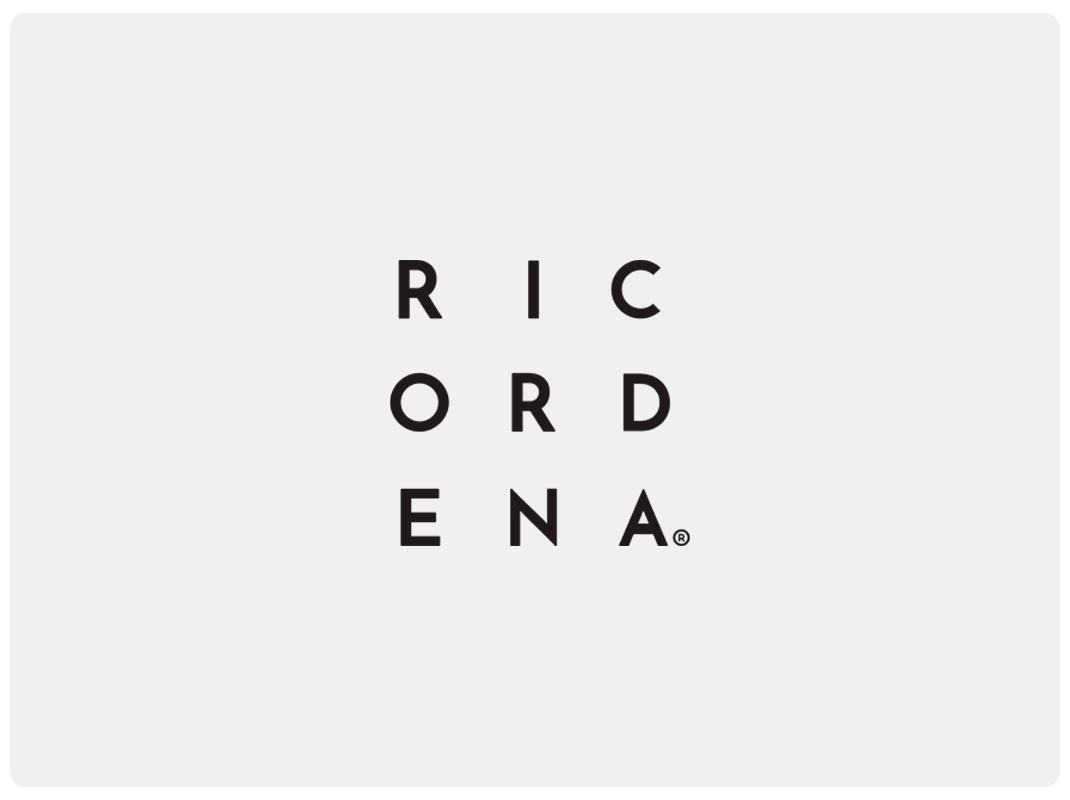 Logotype project for Ricordena