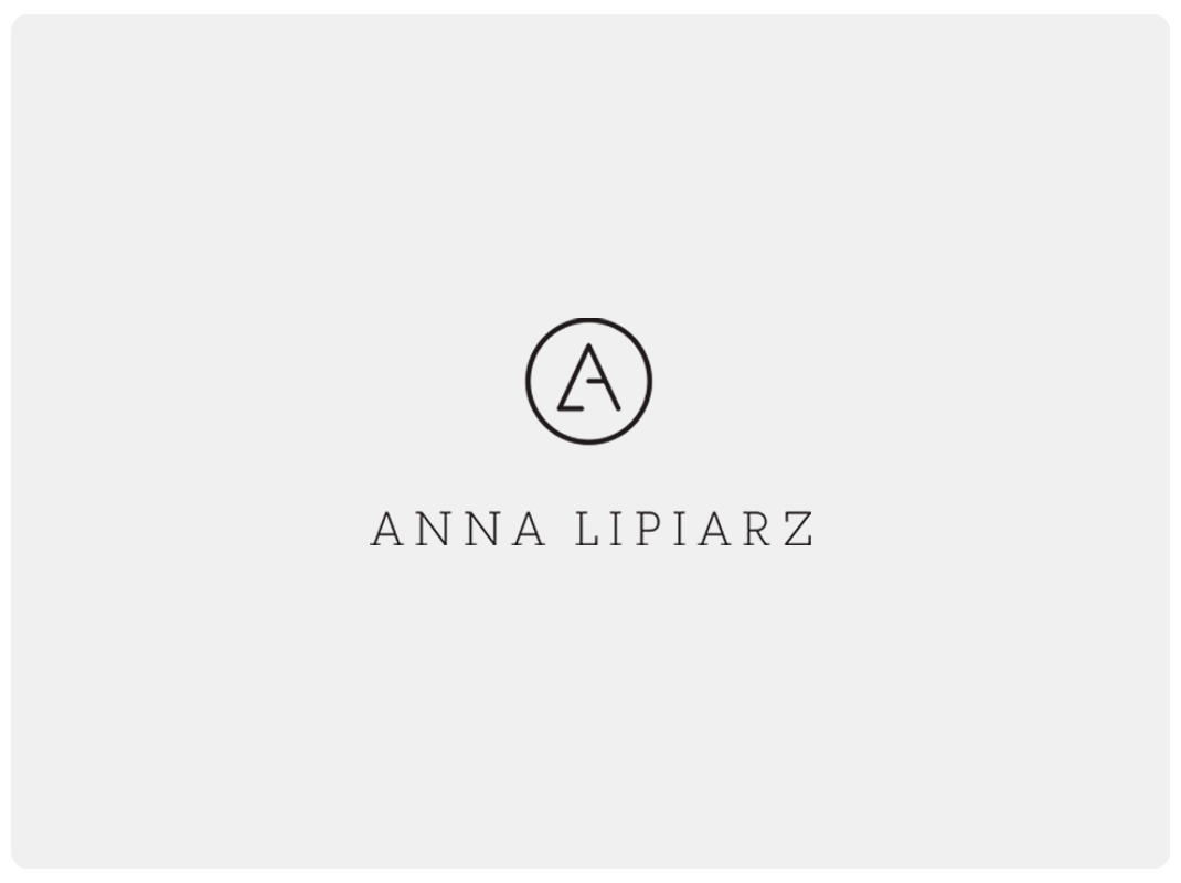 Logotype project for Anna Lipiarz