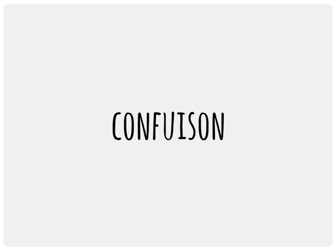 Logotype project for Confuison