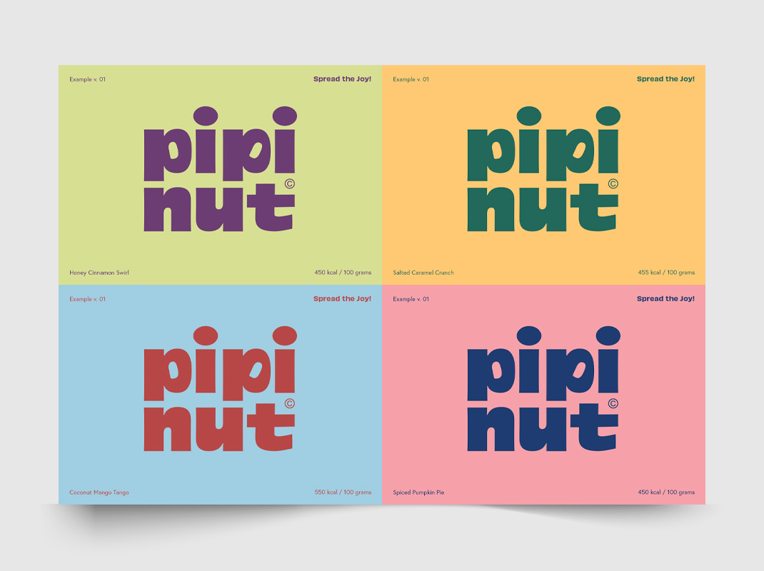 Project for PiPiNut - Incredible Peanut Spreads