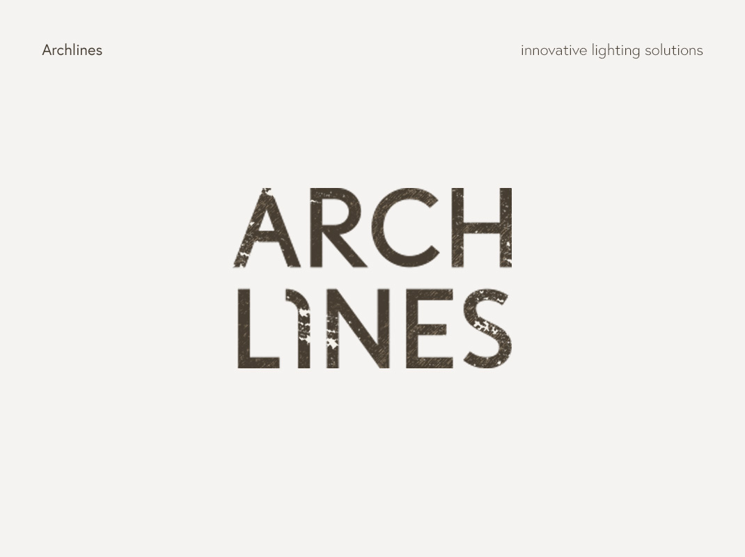 Logotype project for Archlines