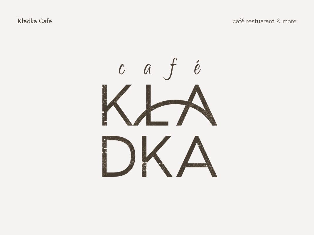 Logotype project for Kladka Cafe