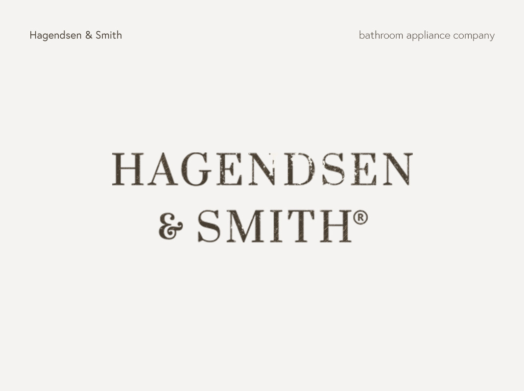 Logotype project for Hagensen&Smith