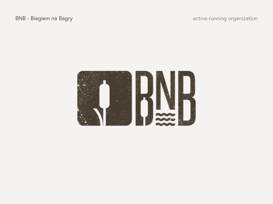 Logotype project for Biegiem na Bagry